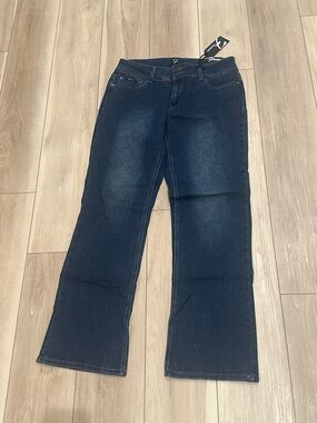 New Dark Blue Boot-Cut Women’s Jeans - Flavour by Bubblegum Size 14 NWT